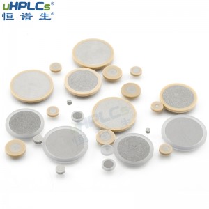 恒譜生2.1#超高壓peek在線過濾器篩板液相色譜耗材，OD6.4*ID1.6*H1.6”