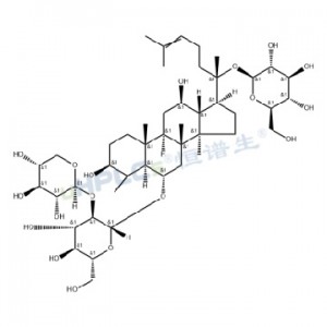 中藥三七皂苷R1標(biāo)準(zhǔn)品丨CAS 80418-24-2丨對照品